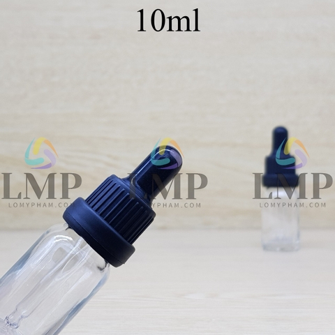 Chai tinh dầu nắp bóp sọc dày 10ml
