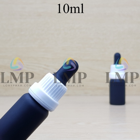 Chai tinh dầu nắp bóp sọc dày 10ml