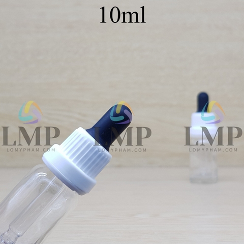 Chai tinh dầu nắp bóp sọc dày 10ml