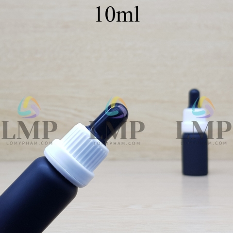 Chai tinh dầu nắp bóp sọc dày 10ml