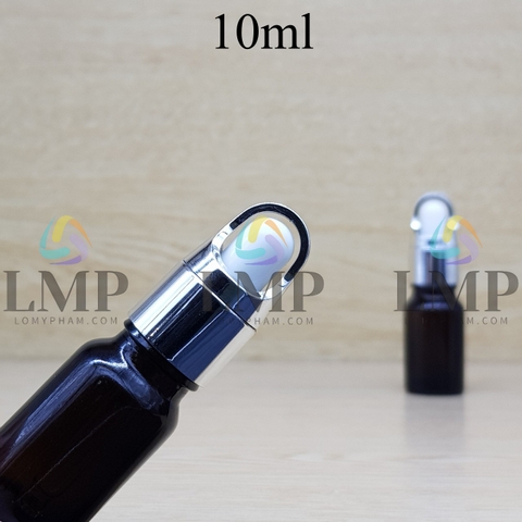 Chai tinh dầu nắp bóp quai xách 10ml