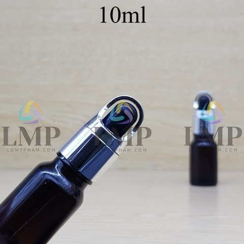 Chai tinh dầu nắp bóp quai xách 10ml