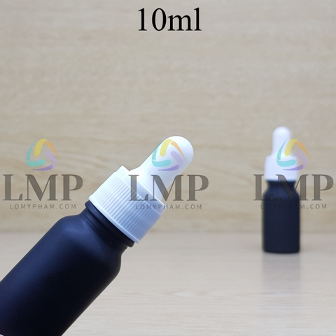 Chai tinh dầu nắp bóp khoen nhựa sọc 10ml