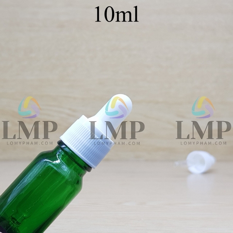 Chai tinh dầu nắp bóp khoen nhựa sọc 10ml