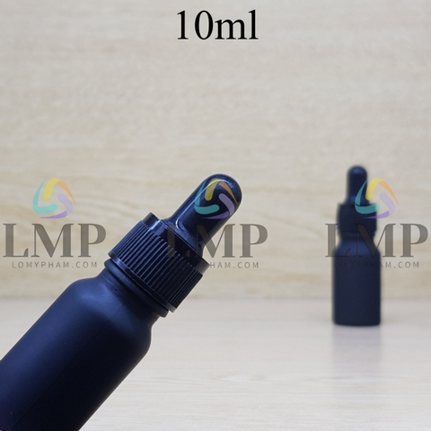 Chai tinh dầu nắp bóp khoen nhựa sọc 10ml