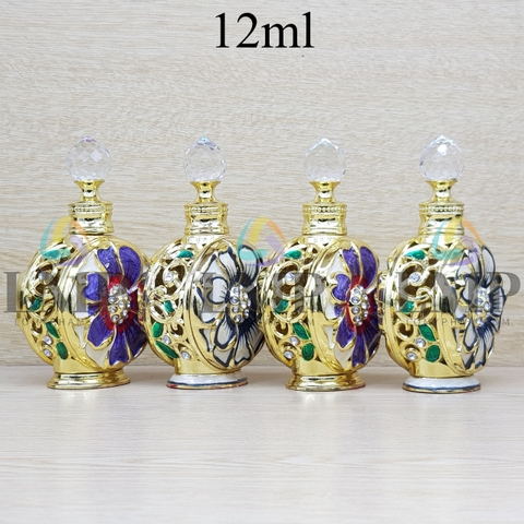 Chai Dubai hình hoa 12ml