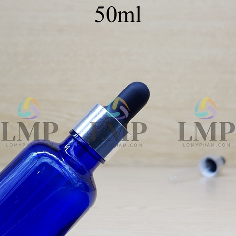 Chai tinh dầu nắp bóp khoen nhôm 50ml
