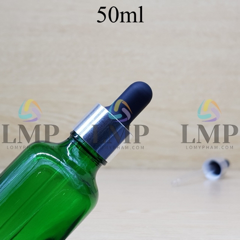 Chai tinh dầu nắp bóp khoen nhôm 50ml