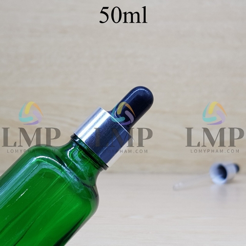 Chai tinh dầu nắp bóp khoen nhôm 50ml