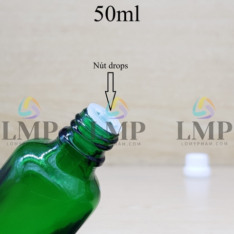 Chai tinh dầu nắp dày 50ml