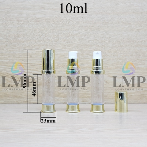 Chai thanh lịch thân trong xịt giọt