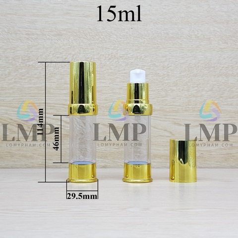 Chai thanh lịch thân trong xịt giọt