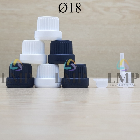 Nắp sọc dày Ø18 ( kèm nút chặn )