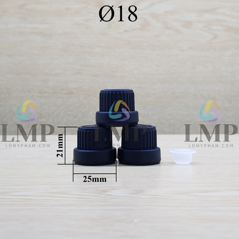 Nắp sọc dày Ø18 ( kèm nút chặn )