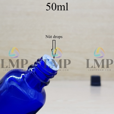 Chai tinh dầu nắp nhựa mỏng 50ml