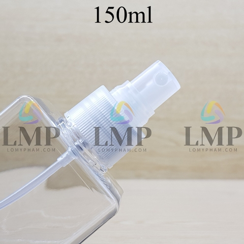 Chai lotion vuông phun sương