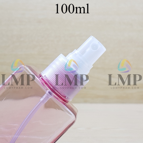 Chai lotion vuông phun sương