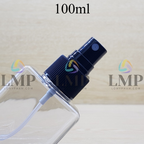 Chai lotion vuông phun sương