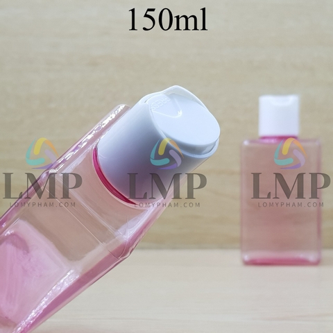 Chai lotion vuông nắp nhấn