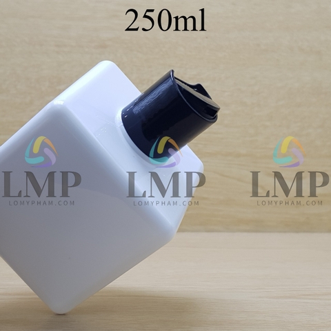 Chai lotion vuông nắp nhấn