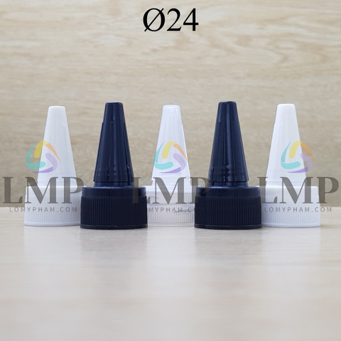 Nắp nhọn sọc Ø24