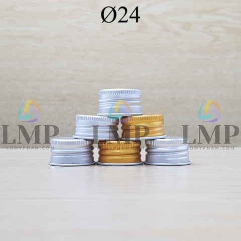 Nắp nhôm cuốn Ø24