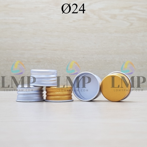 Nắp nhôm cuốn Ø24