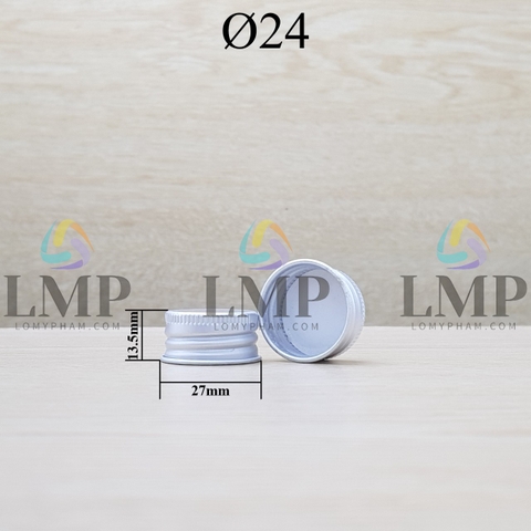Nắp nhôm cuốn Ø24