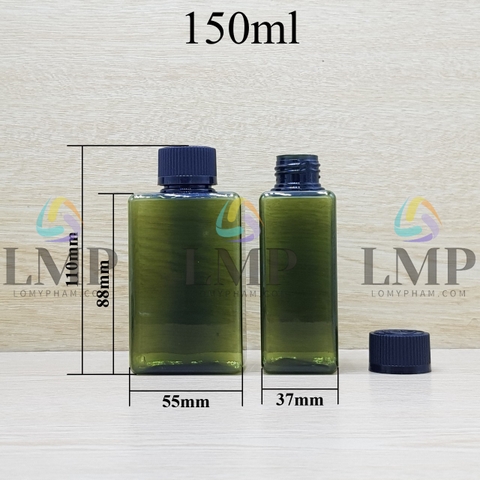 Chai lotion vuông nắp child resistant