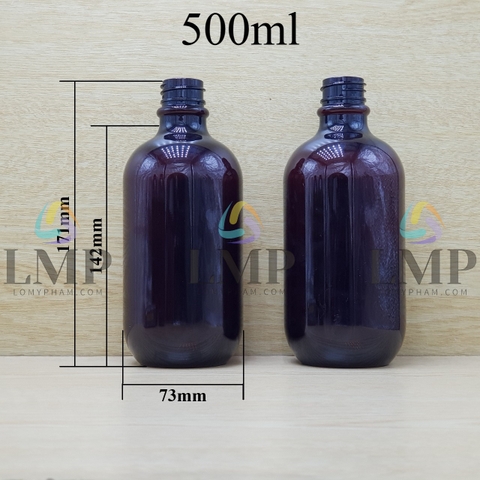Chai PET 500ml 38g