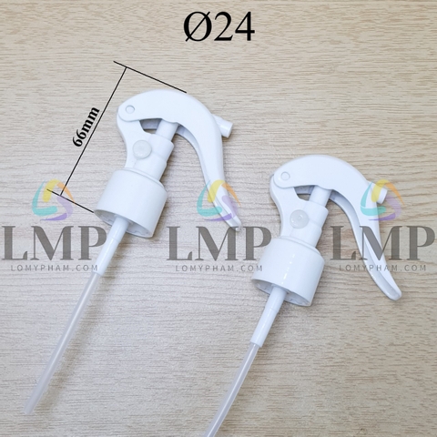 Đầu xịt kiếng có khóa Ø24