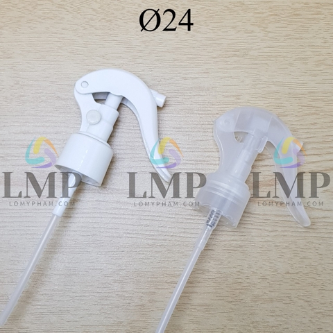 Đầu xịt kiếng có khóa Ø24