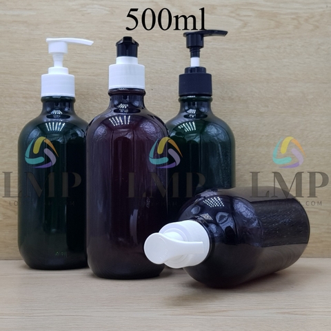 Chai PET 38g vòi van sọc 500ml