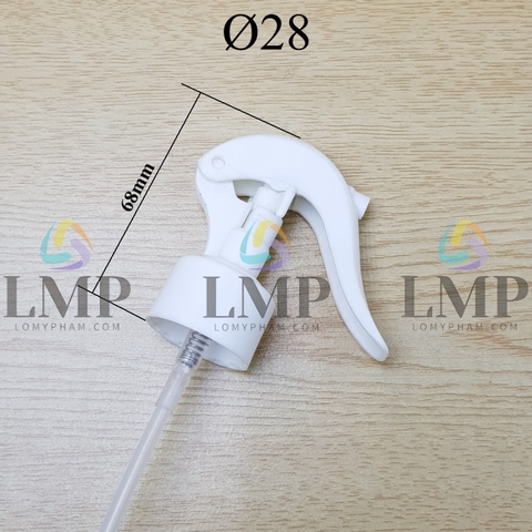 Đầu xịt kiếng có khóa Ø28