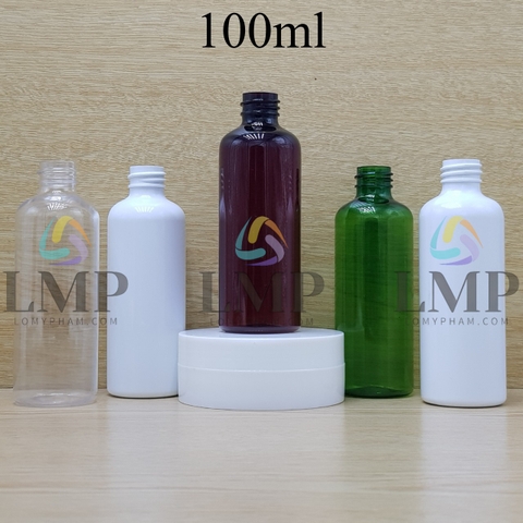 Thân chai vai tròn 100ml