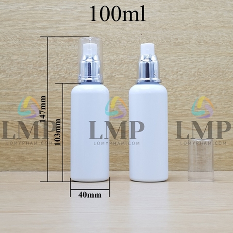 Chai vai tròn đầu phun sương xi 100ml