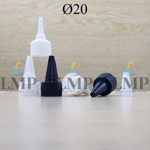 Nắp nhọn sọc Ø20