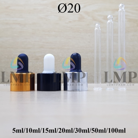 Nắp bóp khoen nhôm Ø20