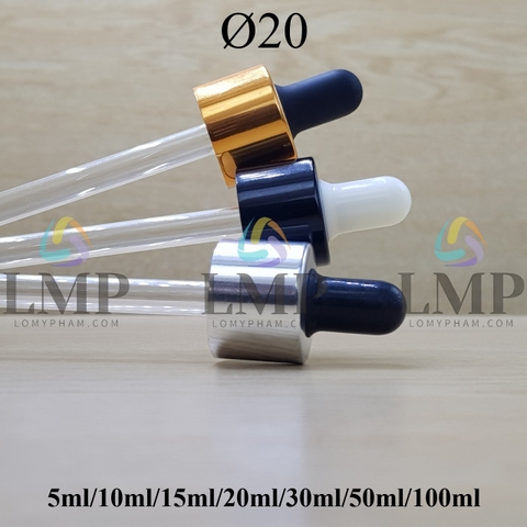 Nắp bóp khoen nhôm Ø20