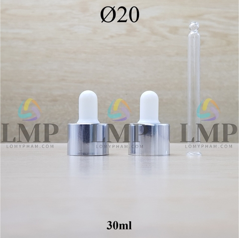 Nắp bóp khoen nhôm Ø20