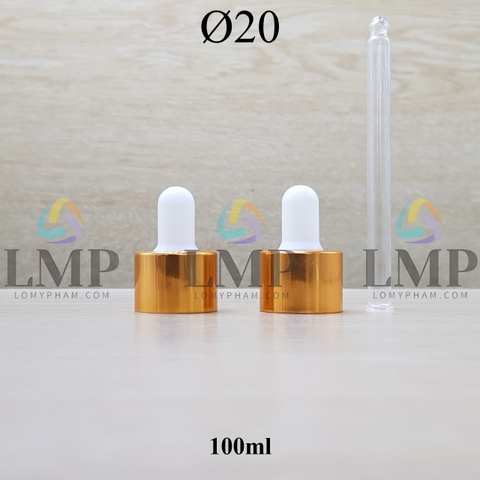 Nắp bóp khoen nhôm Ø20