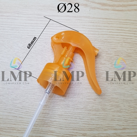 Đầu xịt kiếng có khóa Ø28