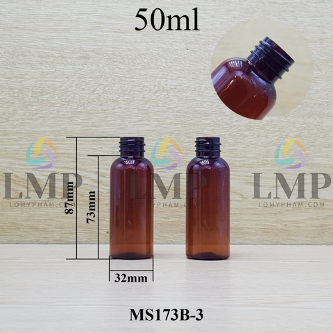 Thân chai vai tròn 50ml