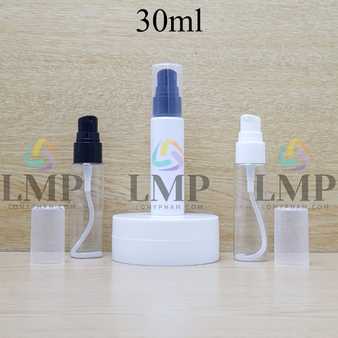 Chai vai ngang đầu xịt giọt 1 viền 30ml