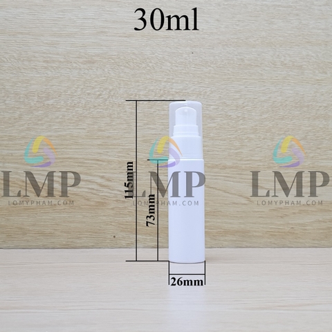 Chai vai ngang đầu xịt giọt 1 viền 30ml