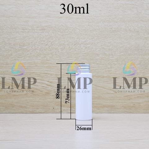 Chai vai ngang nắp nhôm cuốn 30ml