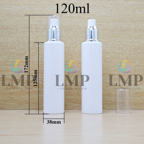 Chai PETG vai ngang đầu phun sương xi