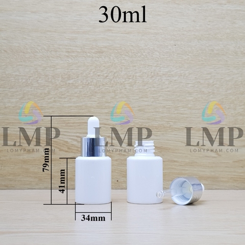 Chai PETG vai ngang nắp bóp khoen nhôm