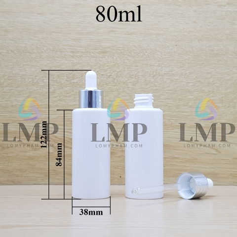 Chai PETG vai ngang nắp bóp khoen nhôm