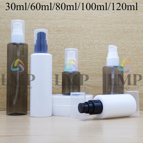 Chai PETG vai ngang đầu xịt giọt 1 viền